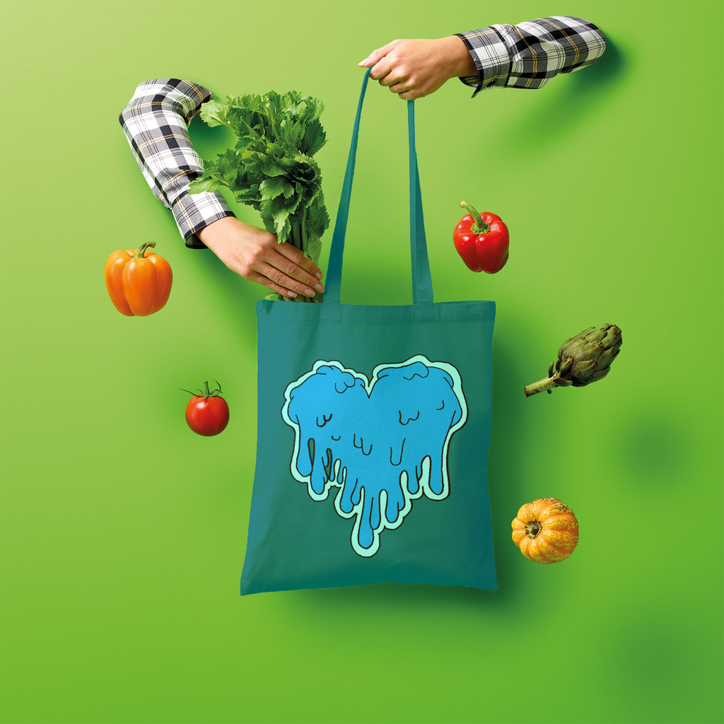 benzo heart Shopper Tote Bag