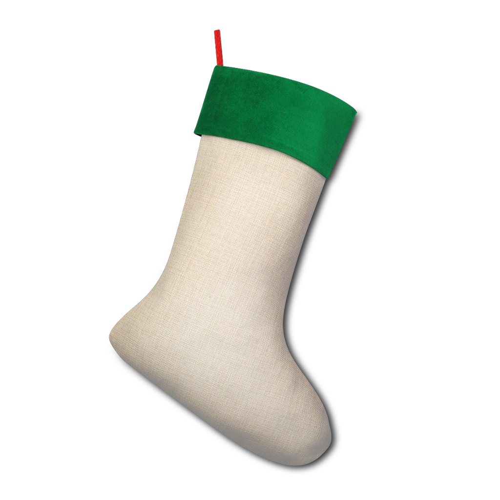benzo heart Sublimation Christmas Stocking