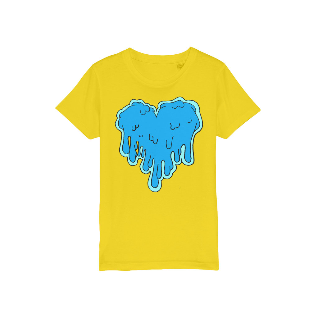 benzo heart Organic Jersey Kids T-Shirt