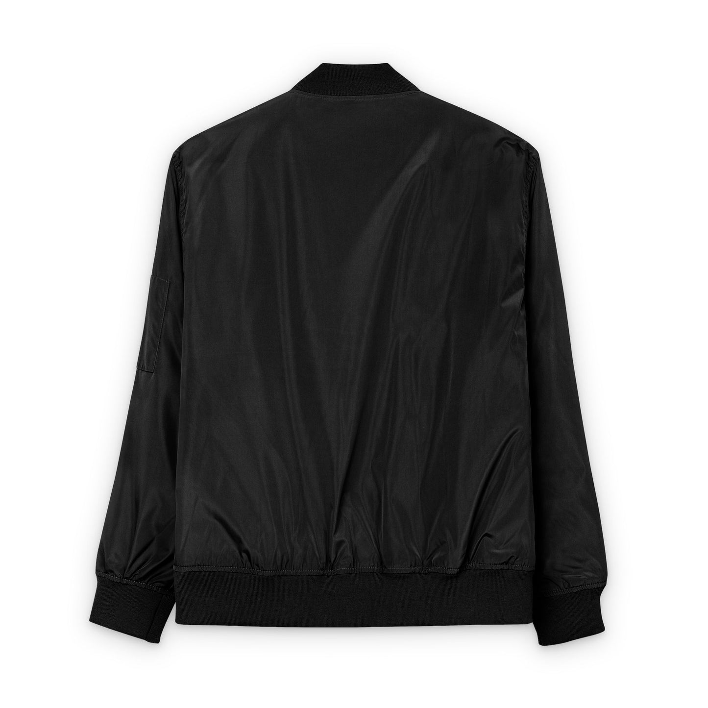 Eco-Friendly Bomber Jacket with Unique Embroidery, Stylish Outerwear, Sustainable Fashion, Gifts for Nature Lovers, Fall Fashion Layer