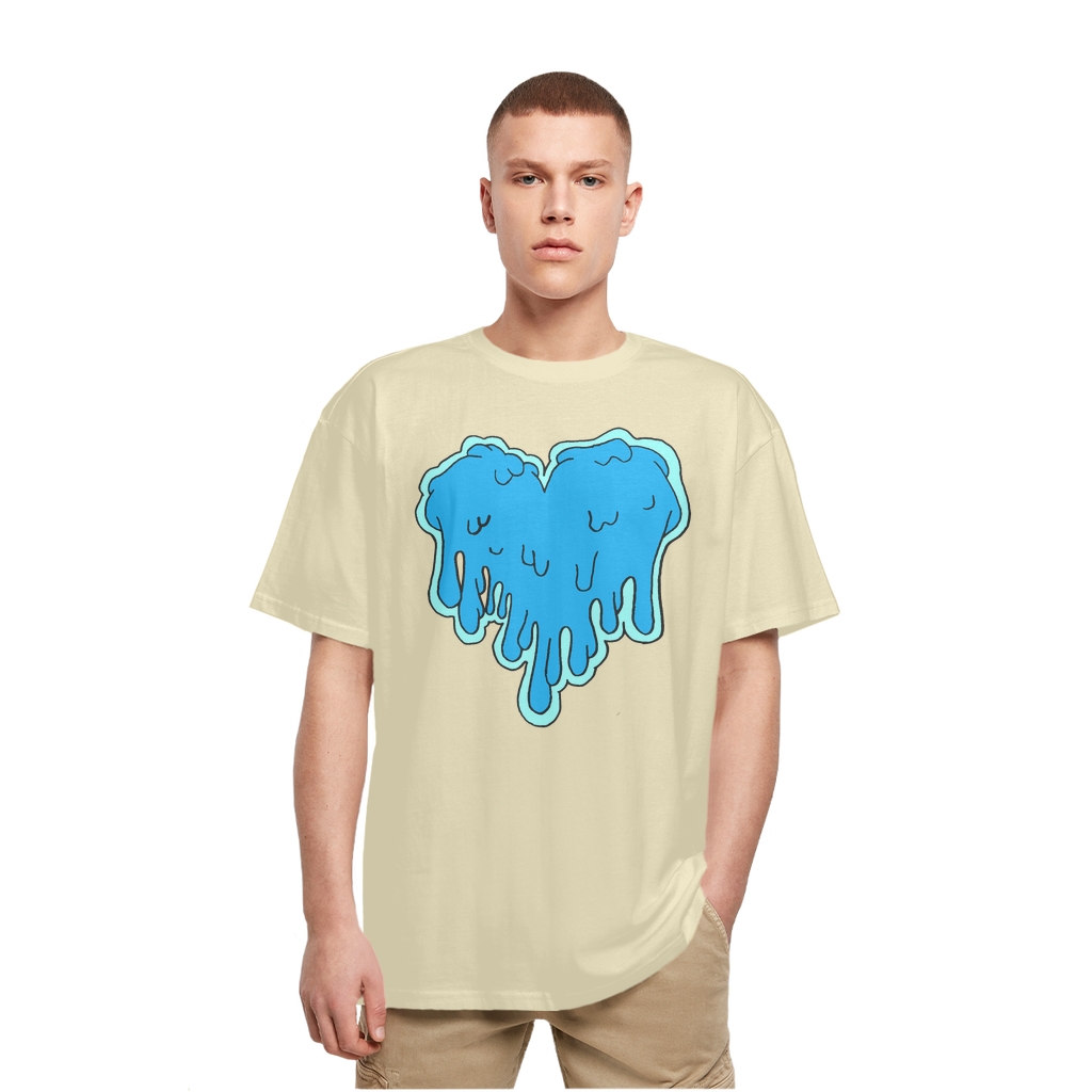 benzo heart Heavy Oversized T-Shirt