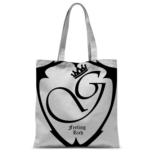 Feeling rich Classic Sublimation Tote Bag