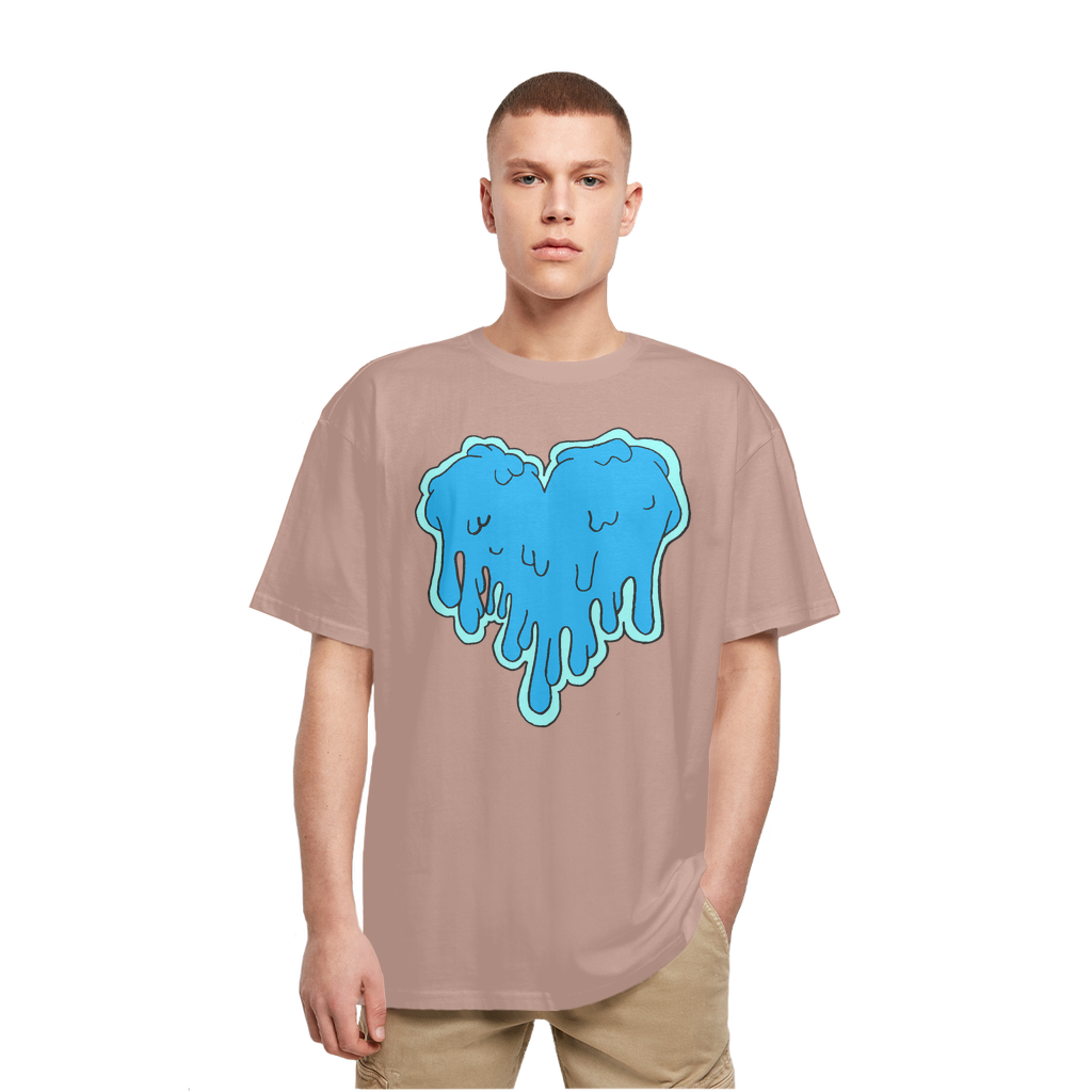 benzo heart Heavy Oversized T-Shirt