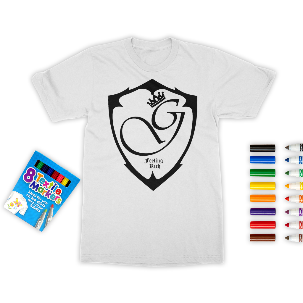 Feeling rich Colouring T-Shirt