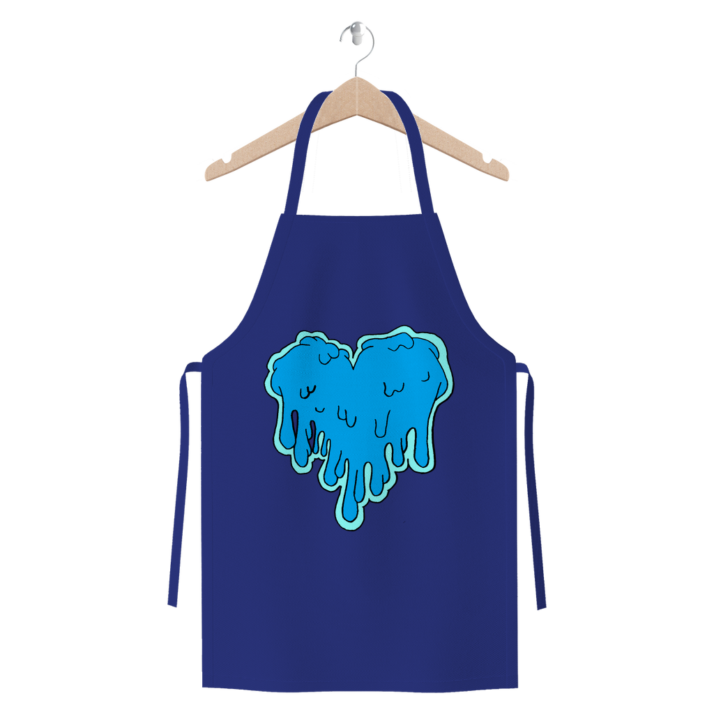 benzo heart Premium Jersey Apron