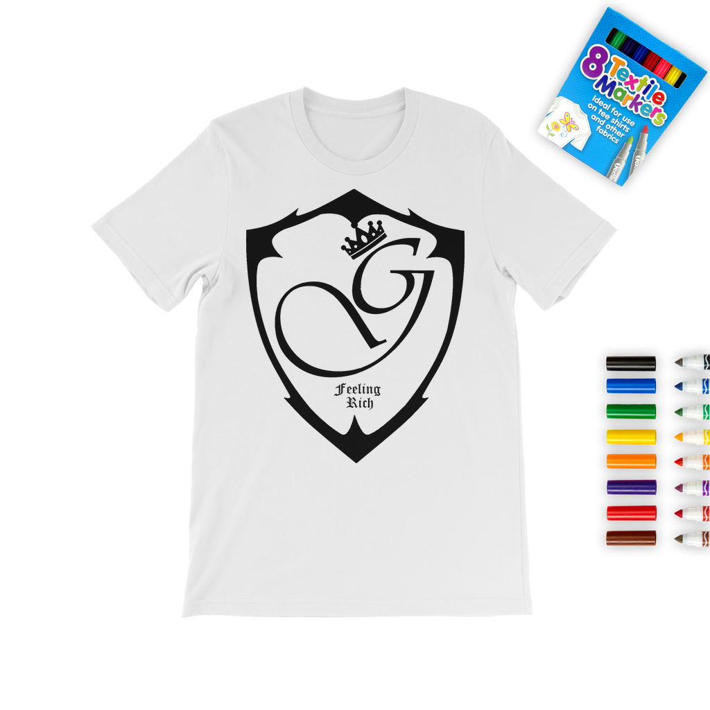 Feeling rich Colouring T-Shirt