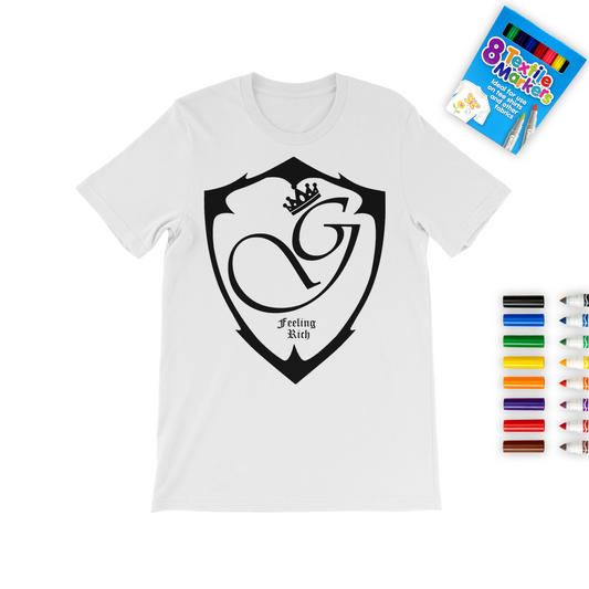 Feeling rich Colouring T-Shirt