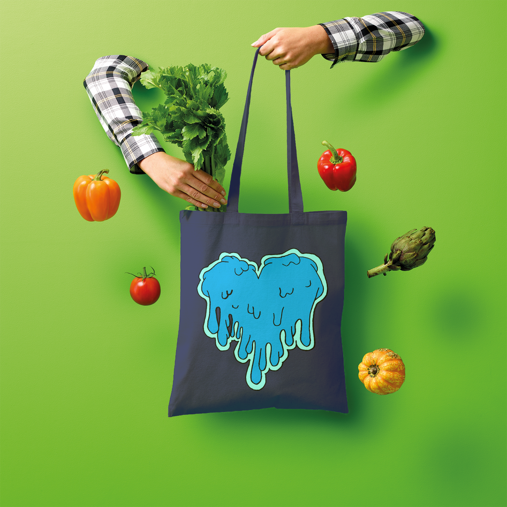 benzo heart Shopper Tote Bag