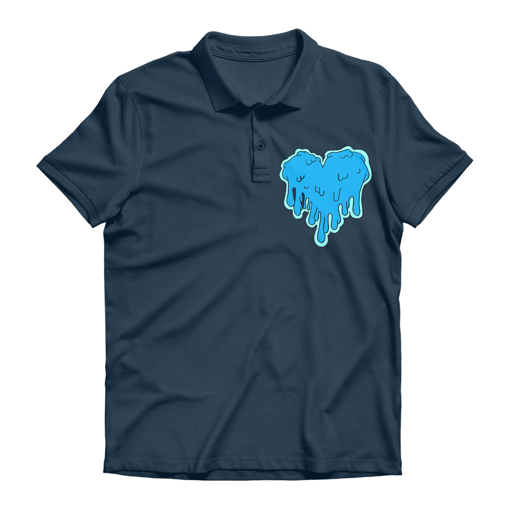 benzo heart Premium Adult Polo Shirt
