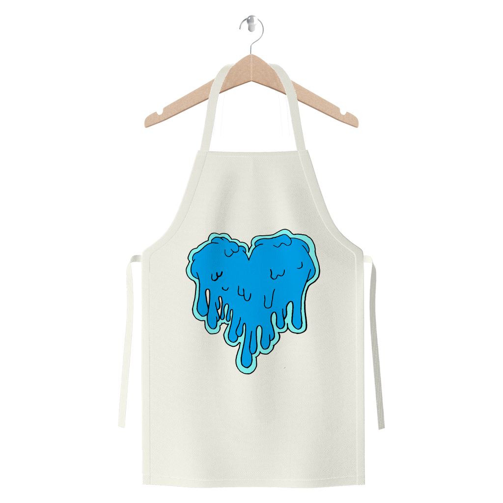 benzo heart Premium Jersey Apron