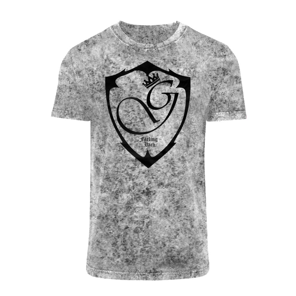 Feeling rich Acid Washed T-Shirt