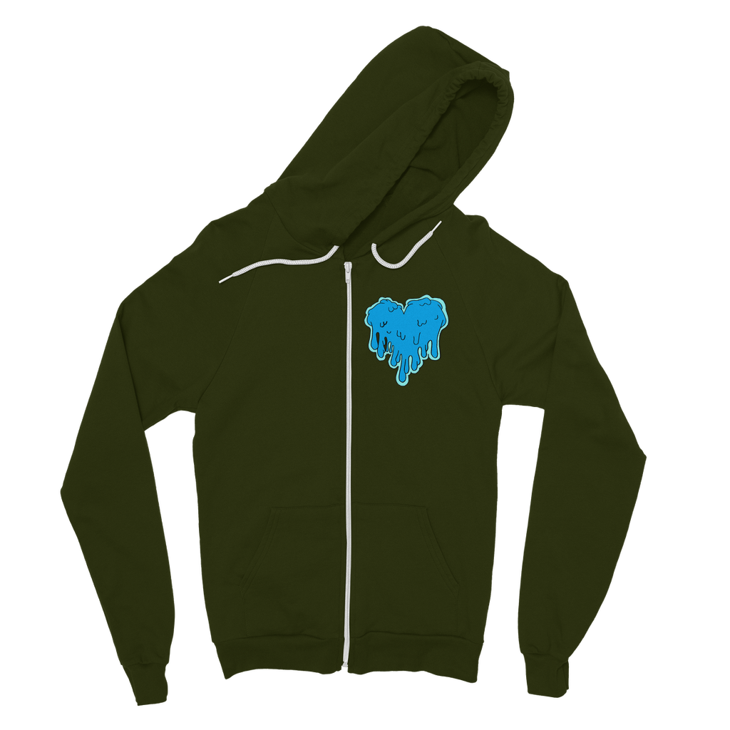 benzo heart Classic Adult Zip Hoodie