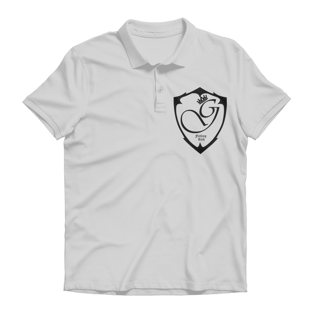 Feeling rich Premium Adult Polo Shirt