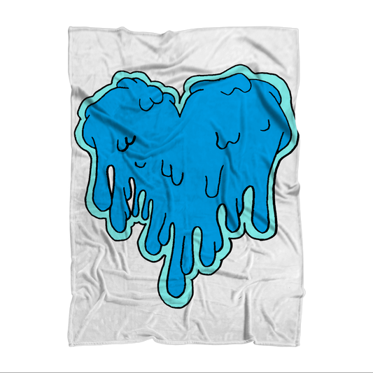 benzo heart Premium Sublimation Adult Blanket