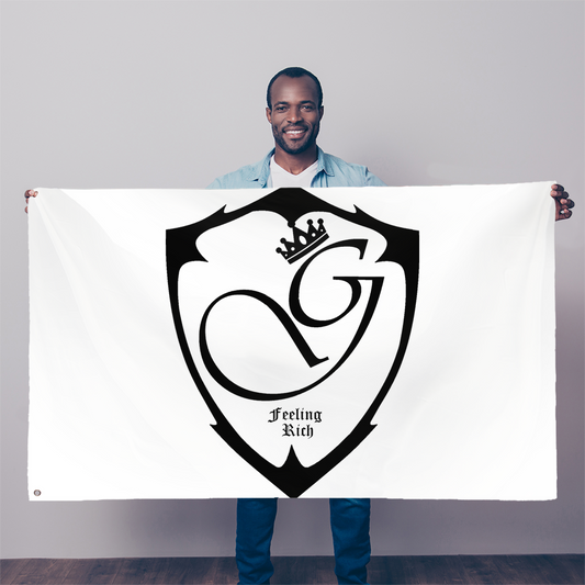 Feeling rich Sublimation Flag