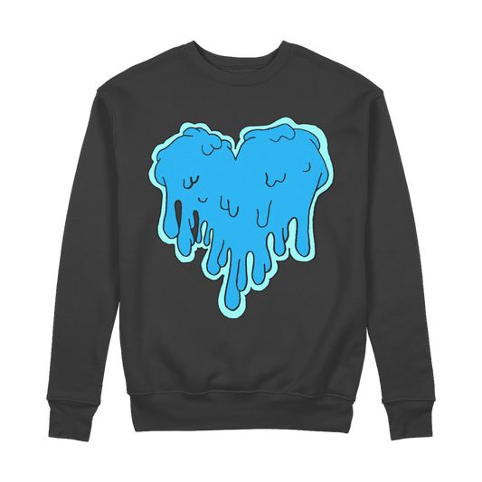 benzo heart 100% Organic Cotton Sweatshirt