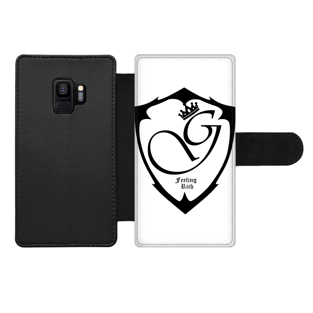 Feeling rich Front Printed Wallet Cases