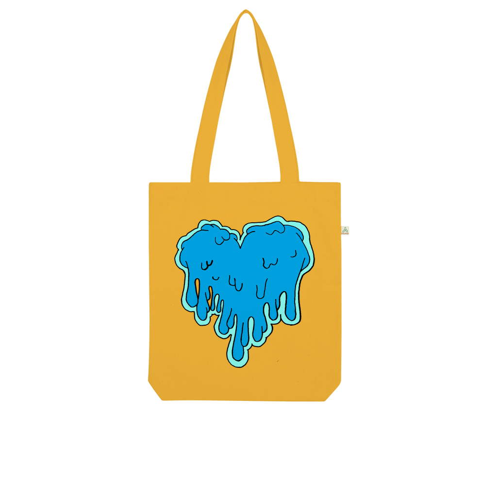 benzo heart Organic Tote Bag