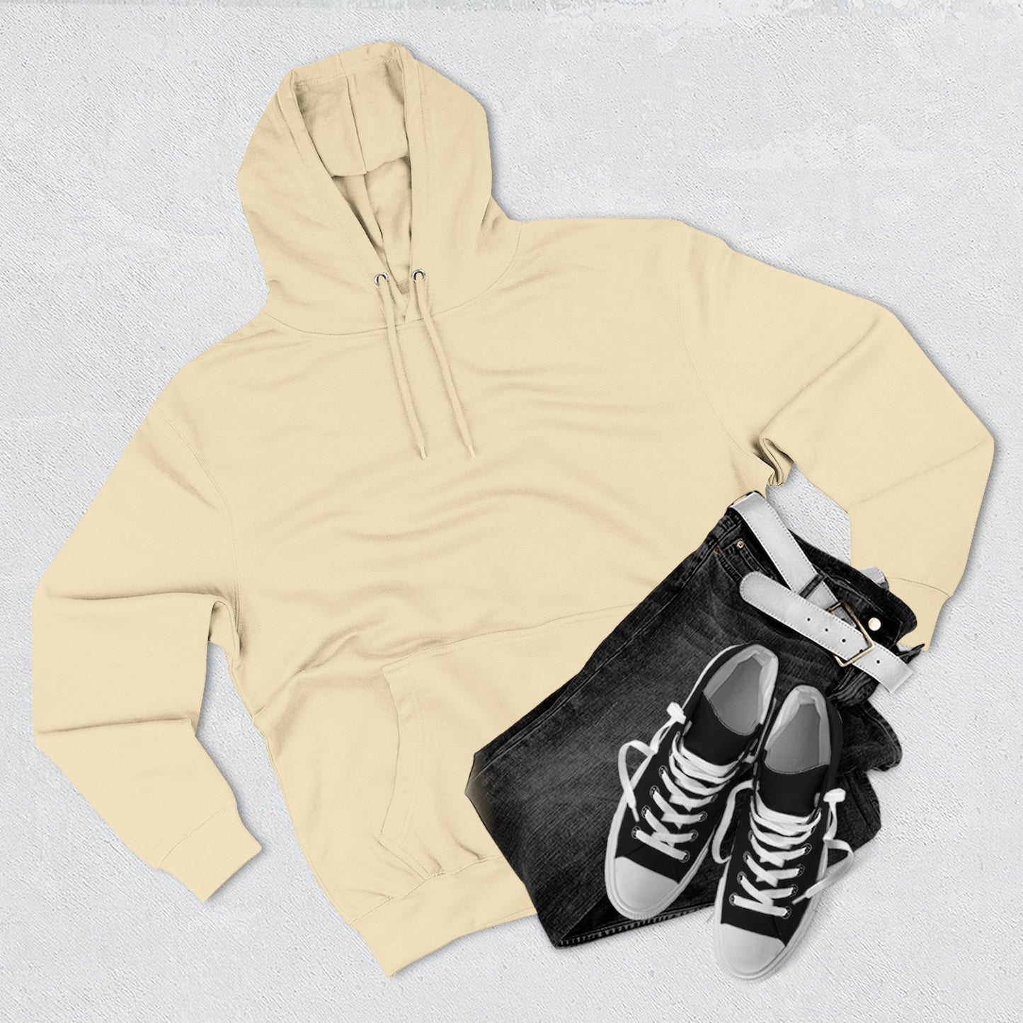 Gorgani Fitness Three-Panel Fleece Hoodie