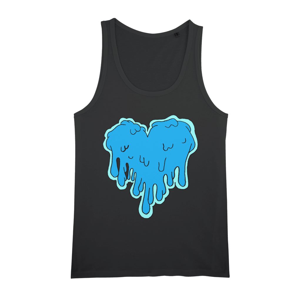 benzo heart Organic Jersey Unisex Tank Top