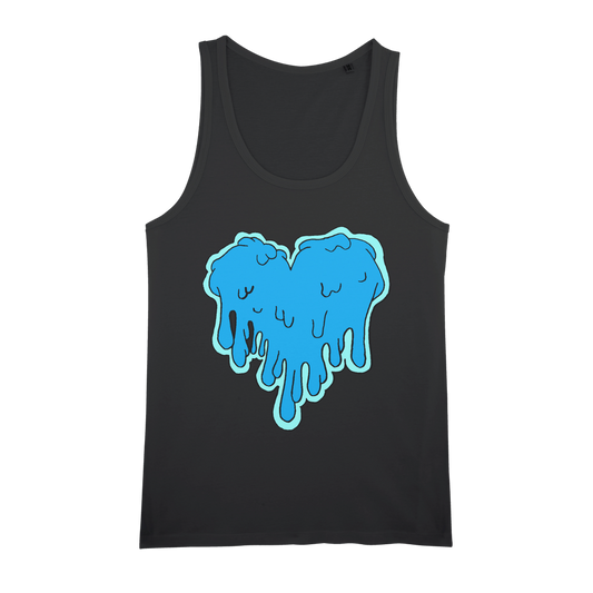benzo heart Organic Jersey Unisex Tank Top