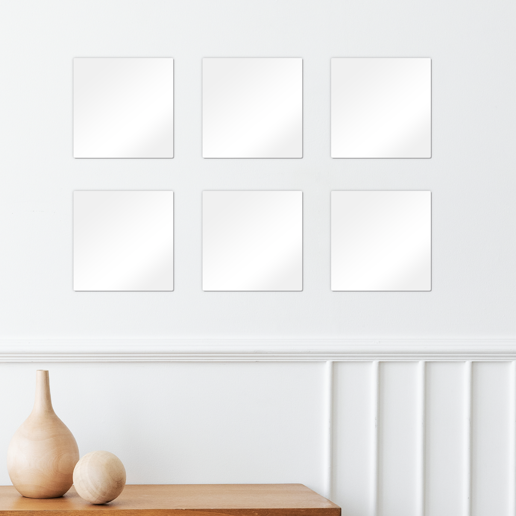 benzo heart Square Wall Tiles Set of 6