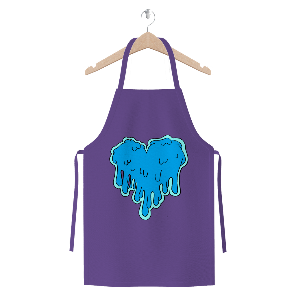 benzo heart Premium Jersey Apron
