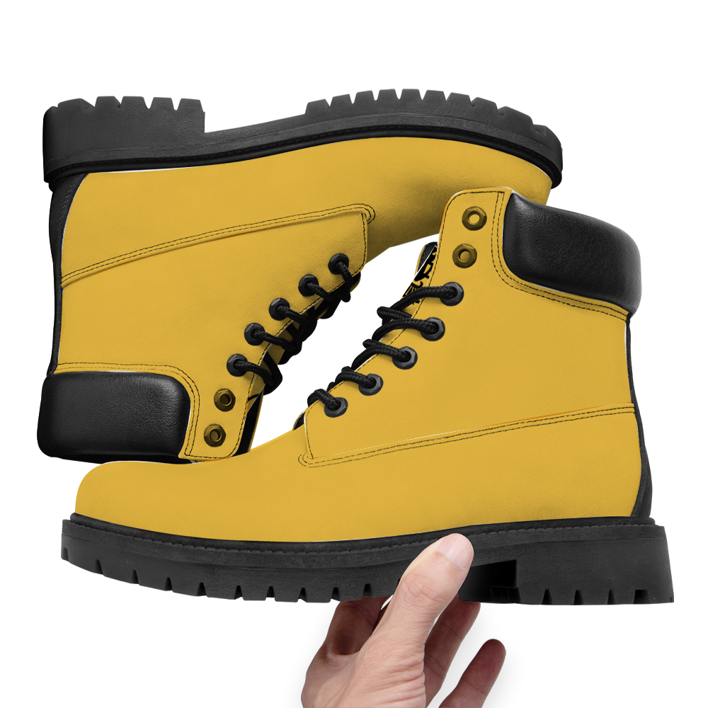 Gorgani Honey blonde  Timber Boots Round Toe Boots Fashion Boots