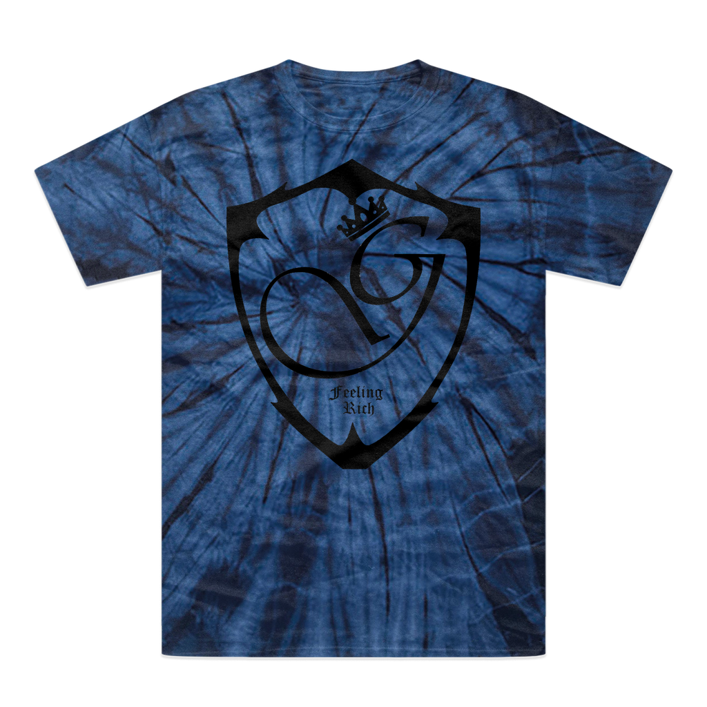 Feeling rich Tonal Spider Tie-Dye T-Shirt