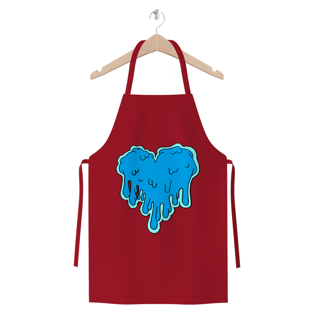 benzo heart Premium Jersey Apron