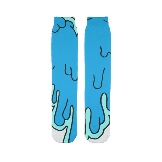 benzo heart Sublimation Sock