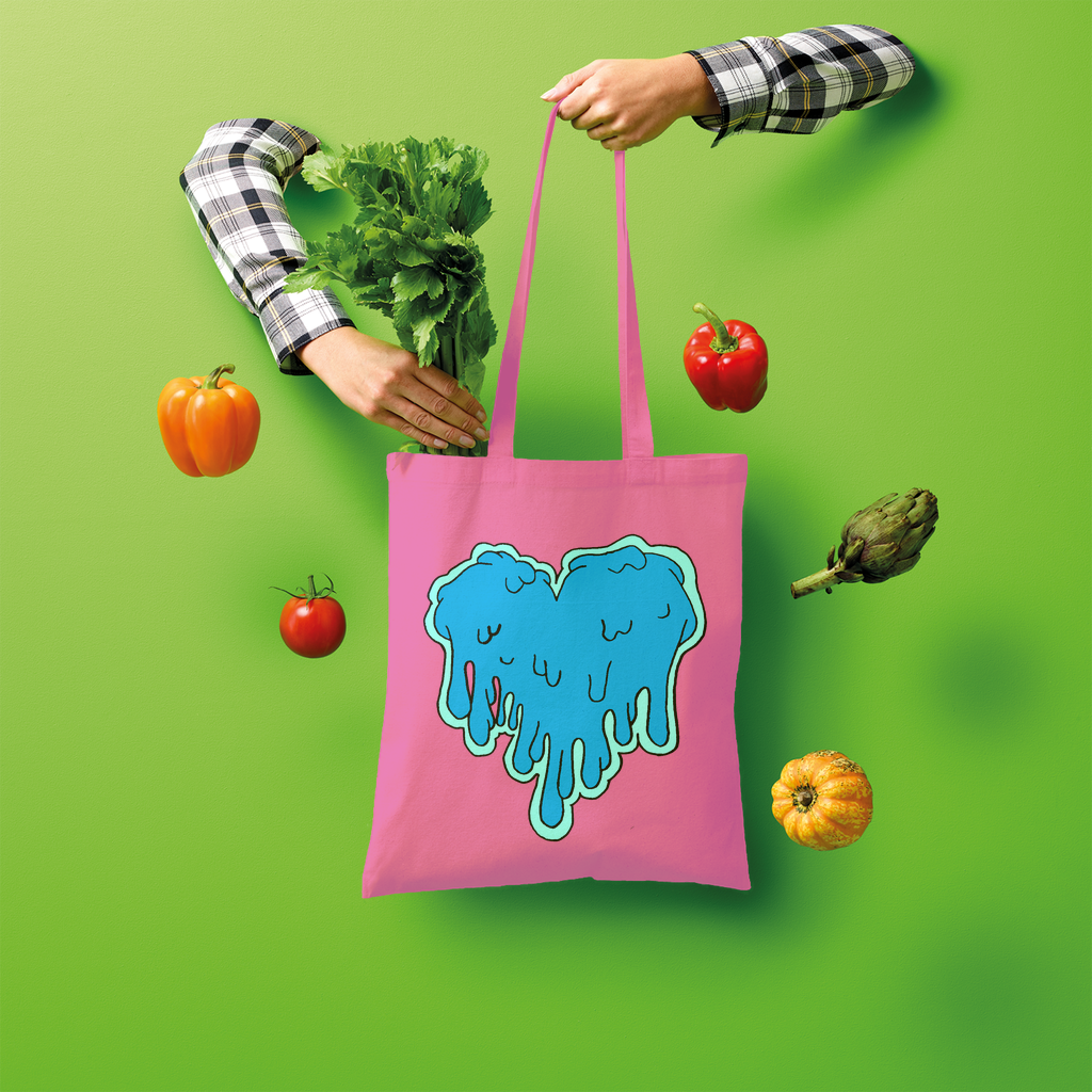 benzo heart Shopper Tote Bag