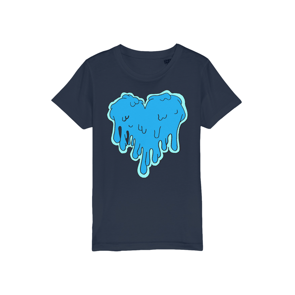 benzo heart Organic Jersey Kids T-Shirt