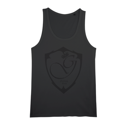 Feeling rich Organic Jersey Unisex Tank Top