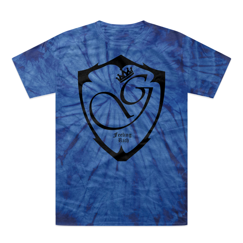 Feeling rich Tonal Spider Tie-Dye T-Shirt