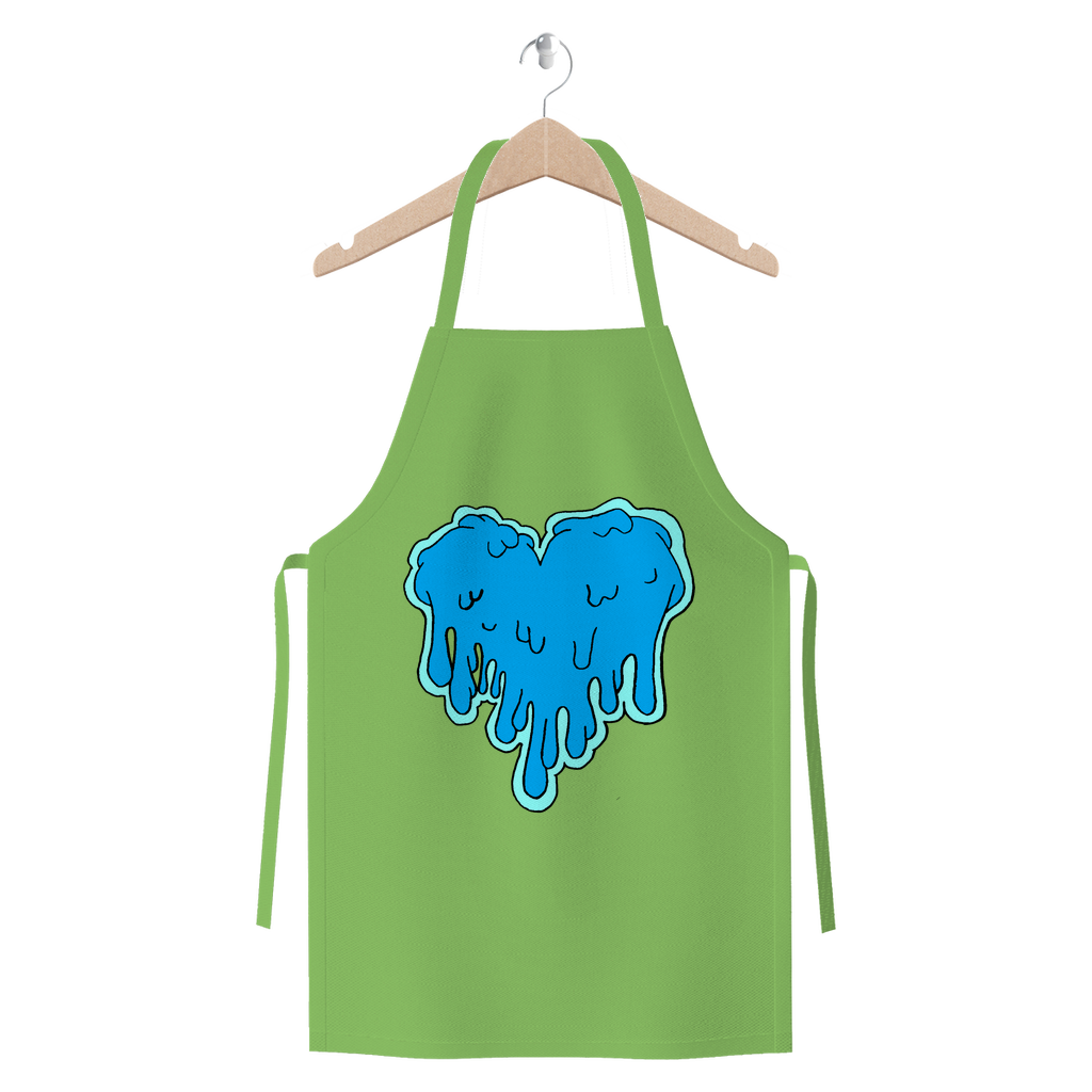 benzo heart Premium Jersey Apron