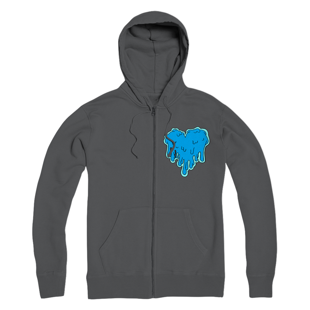 benzo heart Premium Adult Zip Hoodie