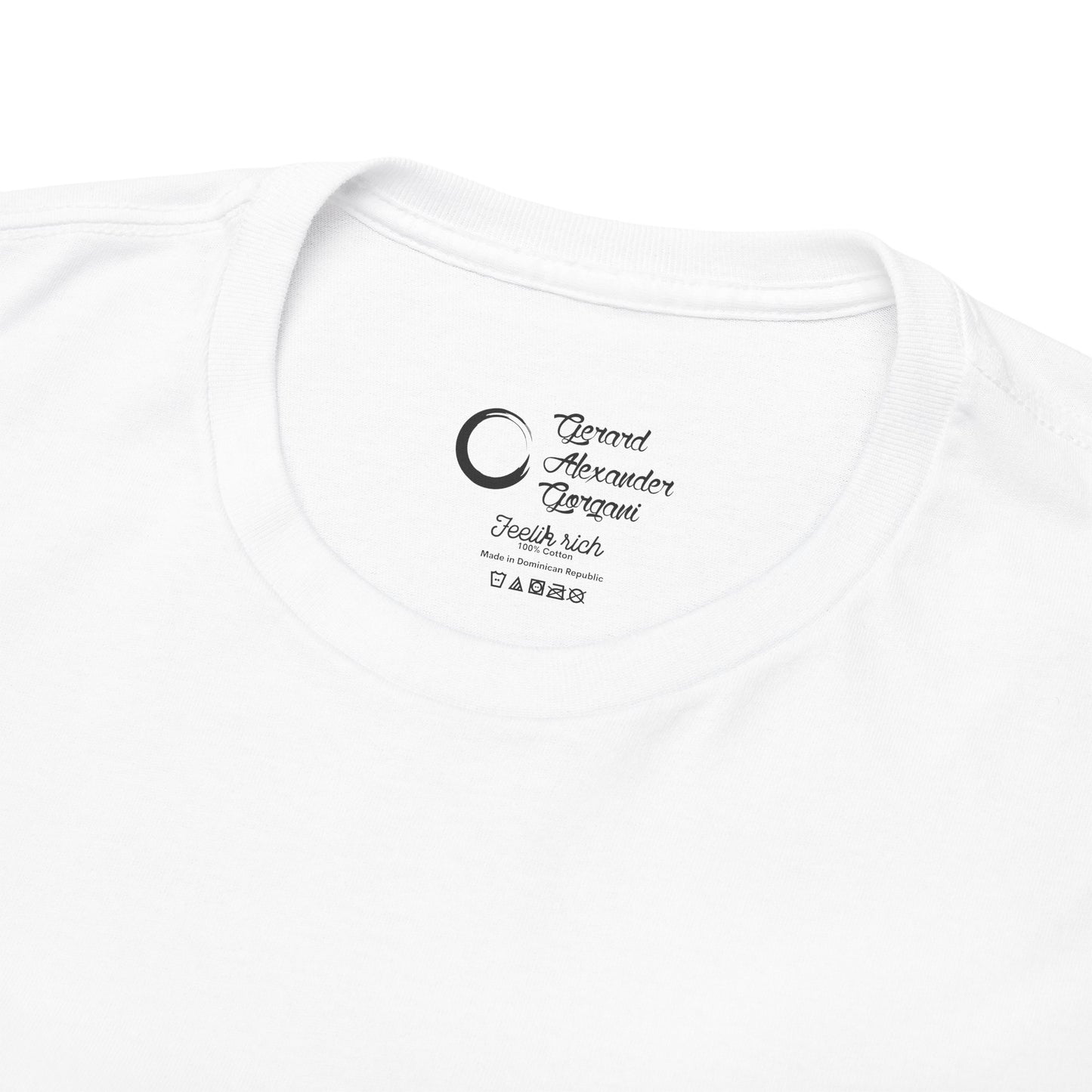 Gorgani Unisex Heavy Cotton Tee - Stylish Bird Graphic Tee for Casual Vibes