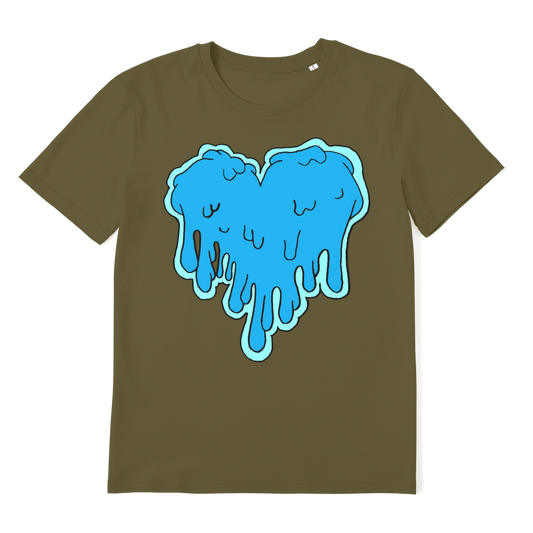 benzo heart Premium Organic Adult T-Shirt