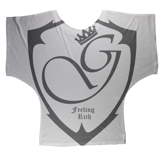 Feeling rich Sublimation Batwing Top