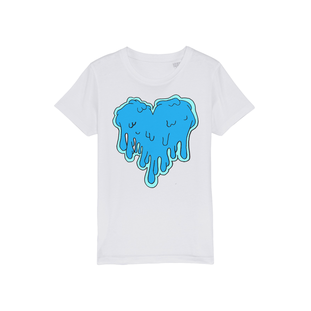 benzo heart Organic Jersey Kids T-Shirt