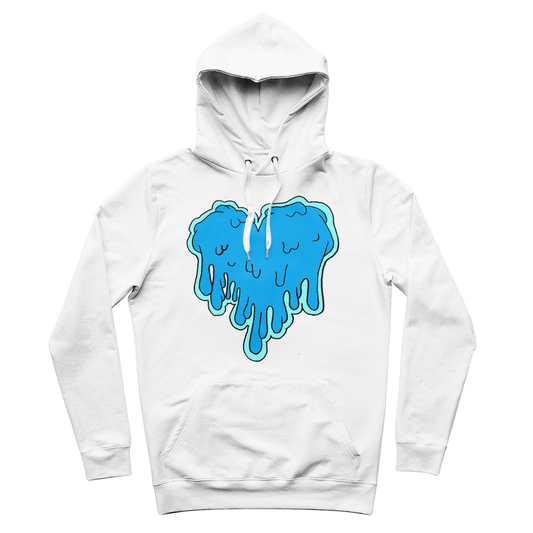 benzo heart 100% Organic Cotton Hoodie