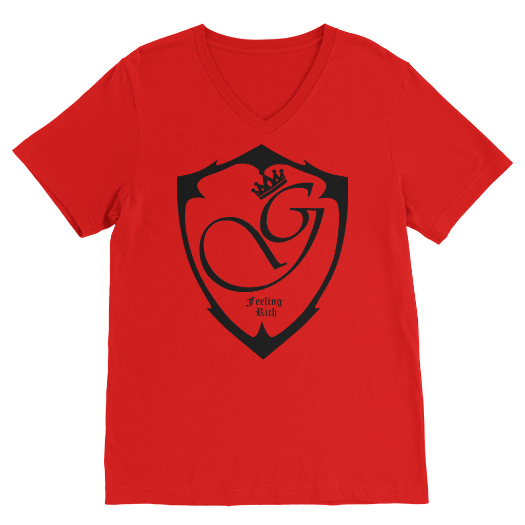 Feeling rich Classic V-Neck T-Shirt
