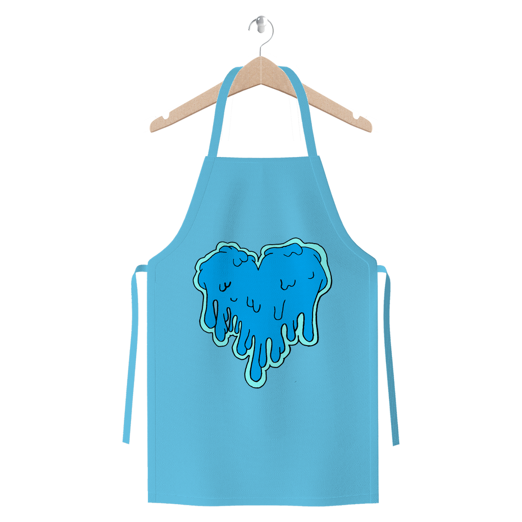 benzo heart Premium Jersey Apron
