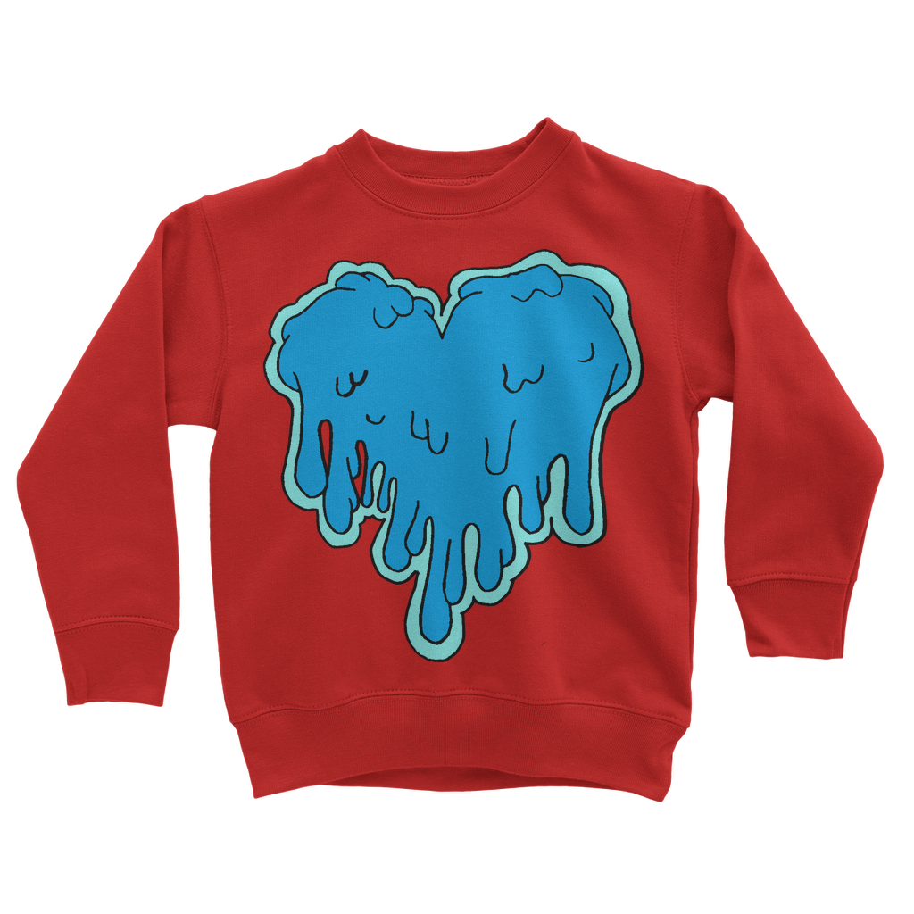 benzo heart Classic Kids Sweatshirt