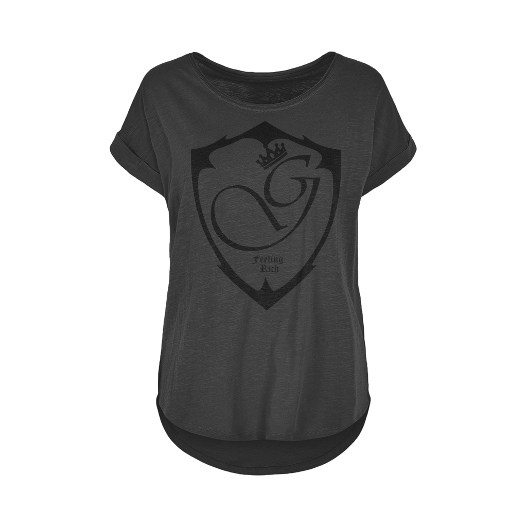 Feeling rich Women's Long Slub T-Shirt XS-5XL
