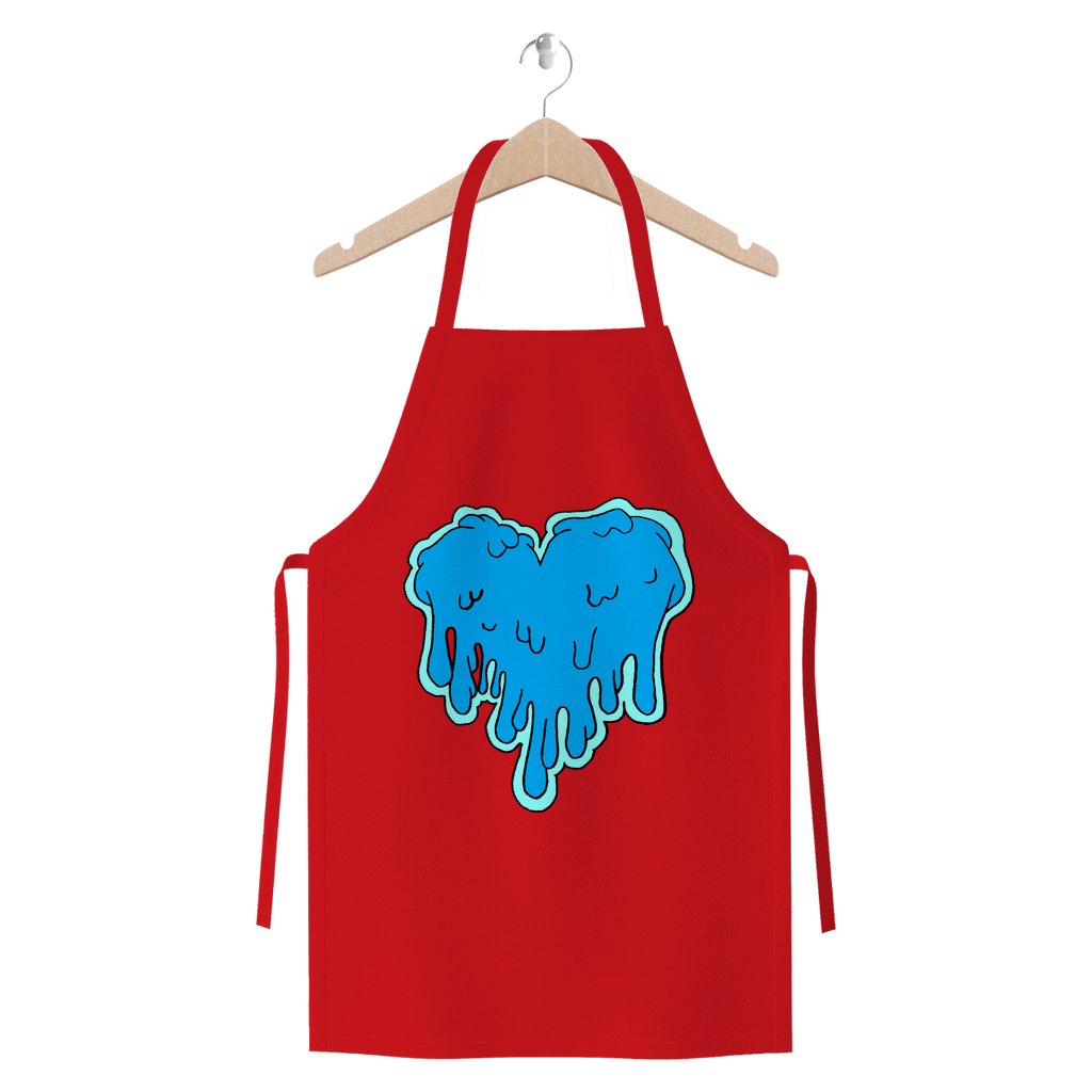 benzo heart Premium Jersey Apron