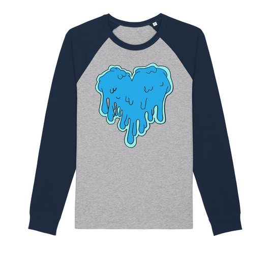 benzo heart Premium Raglan Long Sleeve Shirt