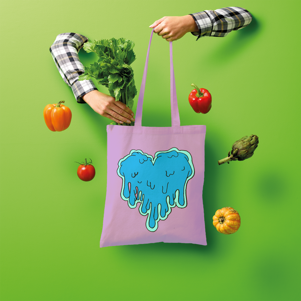 benzo heart Shopper Tote Bag