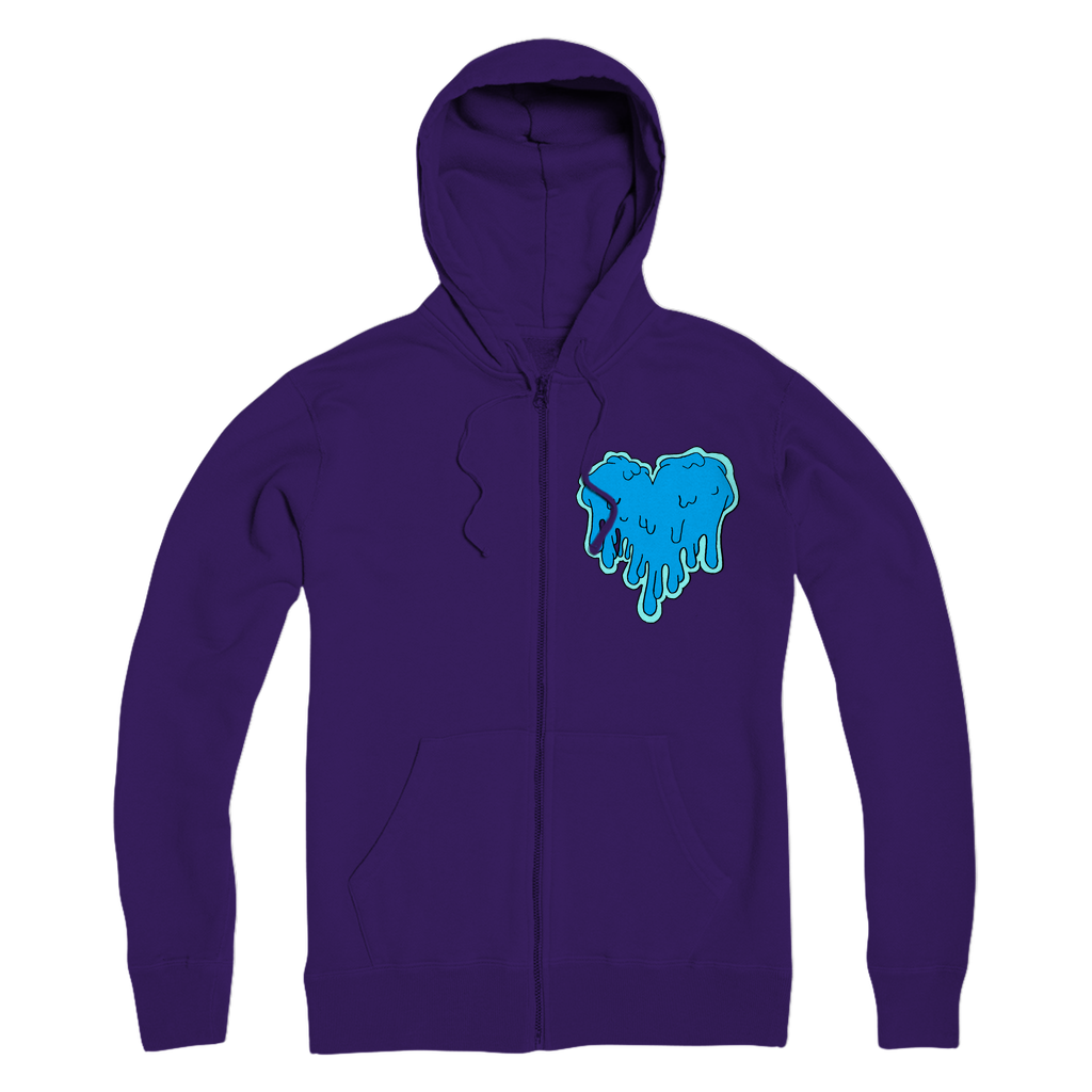 benzo heart Premium Adult Zip Hoodie